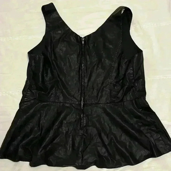 Torrid Leather top - Picture 3 of 3